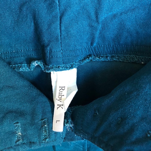 BLUE high-waisted shorts - Picture 5 of 6